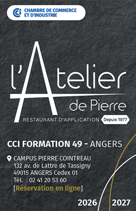 restaurant application angers 2026-2027